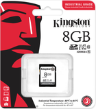 Karta pamięci Kingston SDHC 8GB Industrial Class 10 UHS-I U3 V30 A1 (SDIT/8GB) - obraz 3