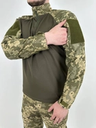 Сорочка під бронежилет з довгим рукавом, UBAKS Cool-pass Піксель, сорочка ЗСУ (УБАКС) - изображение 5