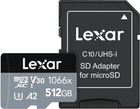 Карта пам'яті Lexar Professional 1066x microSDXC UHS-I 512GB (LMS1066512G-BNANG) - зображення 2