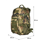 Рюкзак тактический AOKALI Y003 35L Camouflage Green - изображение 7