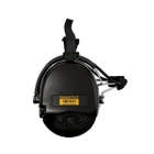 Активні навушники для стрільби Sordin Supreme Pro X Black із заднім тримачем під шолом - зображення 6