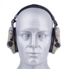 Активні навушники для стрільби Sordin Supreme Pro-X Neckband Multicam із заднім тримачем під шолом - зображення 3