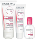 Zestaw do pielęgnacji twarzy Bioderma Xmass 2023 Sensibio Protective Serum do twarzy 30 ml + Krem do twarzy 40 ml + Woda micelarna H2O 100 ml (5902444130389) - obraz 2