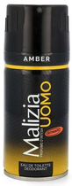 Dezodorant Malizia Uomo Amber 150 ml (8003510001729) - obraz 1