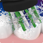 Насадки для електричної зубної щітки Oral-B Cross Action Чорні, 4 шт (4210201355854) - зображення 3