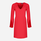 Sukienka midi jesienna damska Figl M550 M Czerwona (5902194337472) - obraz 6
