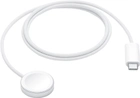 Бездротовий зарядний пристрій Apple Watch Magnetic Fast Charger USB-C Cable 1 м White (MT0H3) - зображення 1