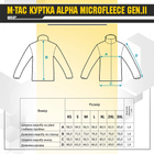 Куртка XS Navy Microfleece M-Tac Gen.II Dark Blue Alpha - изображение 7