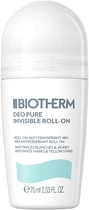 Дезодорант роликовий - Biotherm Deo Pure Invisible Roll-on Antiperspirant 48H 75ml (56567-18716)
