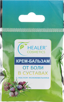 Крем-бальзам від болю в суглобах з олією ялівцю - Healer Cosmetics 10g (726156-28795) - зображення 1