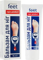 Бальзам для ніг при діабеті "Happy Feet" - Краса і Здоров'я 75ml (1106008-88614) - изображение 2