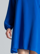 Sukienka krótka jesienna damska Figl M566 S-M Niebieska (5902194340168) - obraz 5