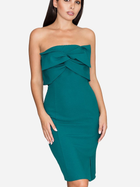 Sukienka krótka letnia damska Figl M571 XL Zielona (5902194343572) - obraz 1