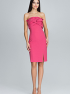 Sukienka krótka letnia damska Figl M571 S Różowa (5902194343626) - obraz 3