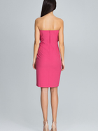 Плаття коротке літнє жіноче Figl M571 L Рожеве (5902194343640) - зображення 2