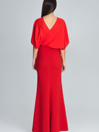 Sukienka damska wieczorowa Figl M577 S Czerwona (5902194344302) - obraz 4