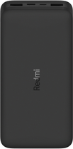 Powerbank Xiaomi Redmi PowerBank 20000 mAh Fast Charge 18W PB200LZM Black (VXN4304GL) (26922/20359717) Outlet - obraz 1