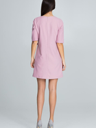 Sukienka trapezowa damska mini Figl M618 M Różowa (5902194350549) - obraz 2