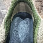 Тактичні Кросівки Олива Літо Натуральна шкіра Крейзі Хорс 45 (30см) - зображення 8