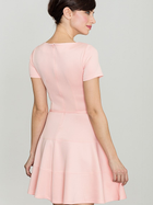 Плаття коротке літнє жіноче Lenitif K090 L Рожеве (5902194301251) - зображення 2
