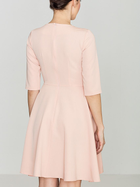 Плаття коротке літнє жіноче Lenitif K219 XL Рожеве (5902194309387) - зображення 2