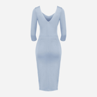 Sukienka midi jesienna damska Lenitif K476 S Niebieska (5902194351928) - obraz 6