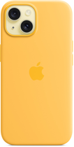 Панель Apple MagSafe Silicone Case для Apple iPhone 15 Sunshine (MWNA3) - зображення 3