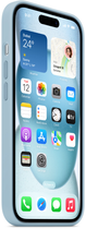 Панель Apple MagSafe Silicone Case для Apple iPhone 15 Light Blue (MWND3) - зображення 6