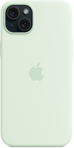 Панель Apple MagSafe Silicone Case для Apple iPhone 15 Plus Soft Mint (MWNG3) - зображення 5