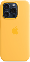 Панель Apple MagSafe Silicone Case для Apple iPhone 15 Pro Sunshine (MWNK3) - зображення 2