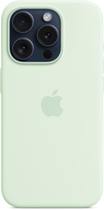 Панель Apple MagSafe Silicone Case для Apple iPhone 15 Pro Soft Mint (MWNL3) - зображення 2