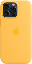 Панель Apple MagSafe Silicone Case для Apple iPhone 15 Pro Max Sunshine (MWNP3) - зображення 2