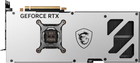 Karta graficzna MSI PCI-Ex GeForce RTX 4080 Super 16G Gaming X Slim White 16GB GDDR6X (256bit) (2625/23000) (2 x HDMI, 2 x DisplayPort) (RTX 4080 SUPER 16G GAMING X SLIM WHITE) - obraz 3
