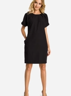 Плаття-футболка коротке літнє жіноче Made Of Emotion M337 S Чорне (5902041197167) - зображення 1