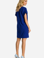 Sukienka koszulka krótka letnia damska Made Of Emotion M337 S Niebieska (5902041197310) - obraz 2