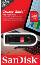Pendrive SanDisk Cruzer Glide 256GB USB 2.0 (SDCZ60-256G-B35) - obraz 5