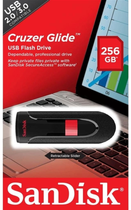 Pendrive SanDisk Cruzer Glide 256GB USB 2.0 (SDCZ60-256G-B35) - obraz 5