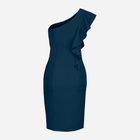 Sukienka ołówkowa damska midi Lenitif K488 L Niebieska (5902194354066) - obraz 7