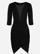 Плаття вечірнє коротке жіноче Lenitif L012 XL Чорне (5902194358095) - зображення 6