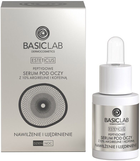 Serum pod oczy BasicLab Esteticus Nawilżenie i Ujędrnienie z 10% peptydem argireline i kofeiną 15 ml (5907637951284) - obraz 1