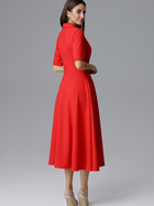 Плаття міді літнє жіноче Figl M632 L Червоне (5902194359719) - зображення 2