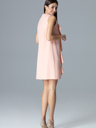 Sukienka krótka letnia damska Figl M622 L Różowa (5902194357104) - obraz 2