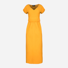 Плаття довге літнє жіноче Figl M668 S Гірчичне (5902194367936) - зображення 8