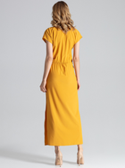 Плаття довге літнє жіноче Figl M668 XL Гірчичне (5902194367967) - зображення 2