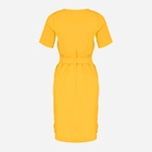 Плаття-футболка міді літнє жіноче Figl M669 S Гірчичне (5902194368094) - зображення 7
