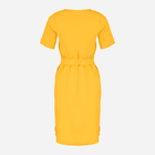 Плаття-футболка міді літнє жіноче Figl M669 M Гірчичне (5902194368100) - зображення 7