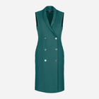 Плаття міді літнє жіноче Lenitif L044 L Зелене (5902194369718) - зображення 7