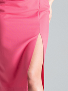 Плаття міді літнє жіноче Lenitif L034 S Рожеве (5902194365932) - зображення 6