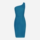 Плаття міді літнє жіноче Makover K003 XL Синє (5903068457524) - зображення 3