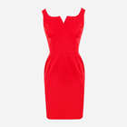 Sukienka na ramiączkach damska mini Makover K022 M Czerwona (5903068460500) - obraz 3